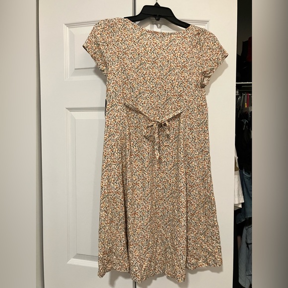 Arizona Jean Company Cream Floral Mini Dress - Picture 4 of 7
